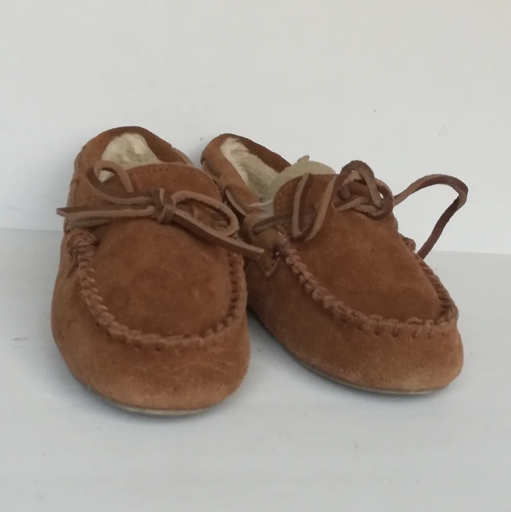 Crewcuts Kids Youth Shearling Lodge Moccasin